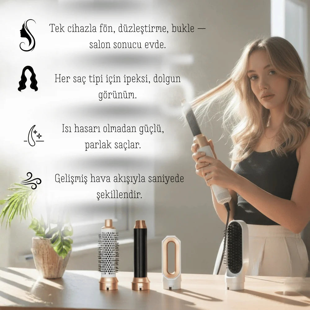 Velcasty 5 in 1 Airstyler